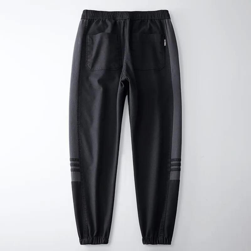 Tapered Loose Fit Slant Pocket Chic Pants