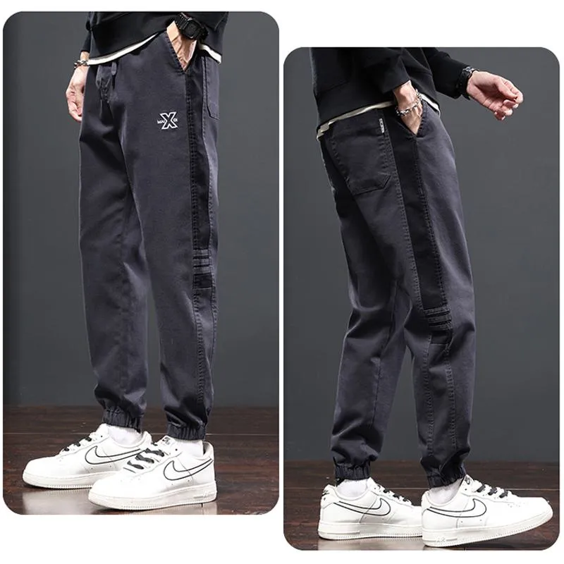 Tapered Loose Fit Slant Pocket Chic Pants