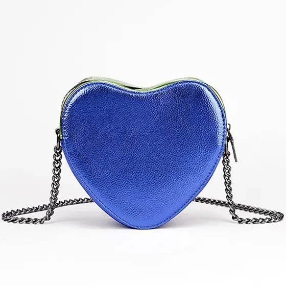 Trendy Heart Rainbow Crossbody Handbag