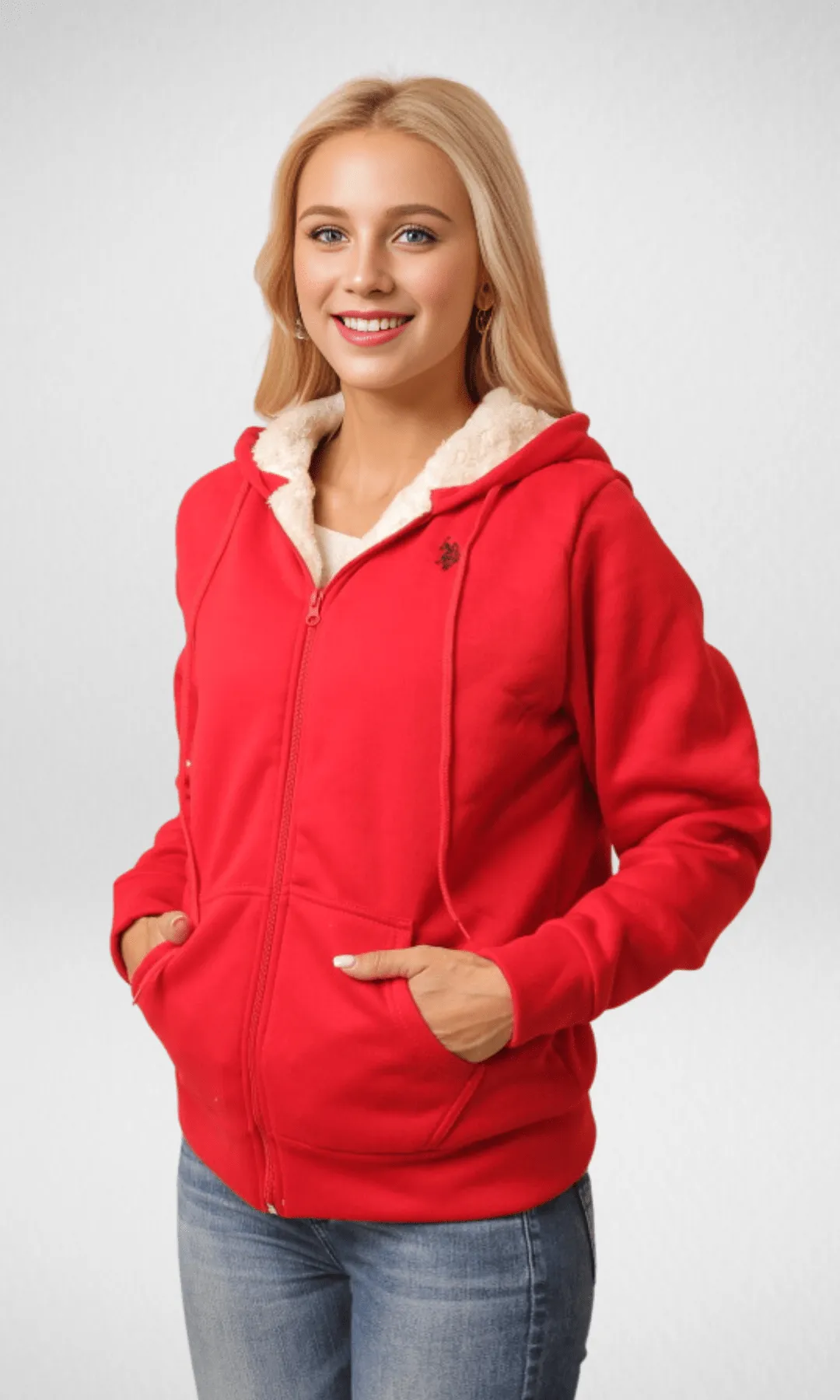 USP Fur Jacket (2023) - Red (new)