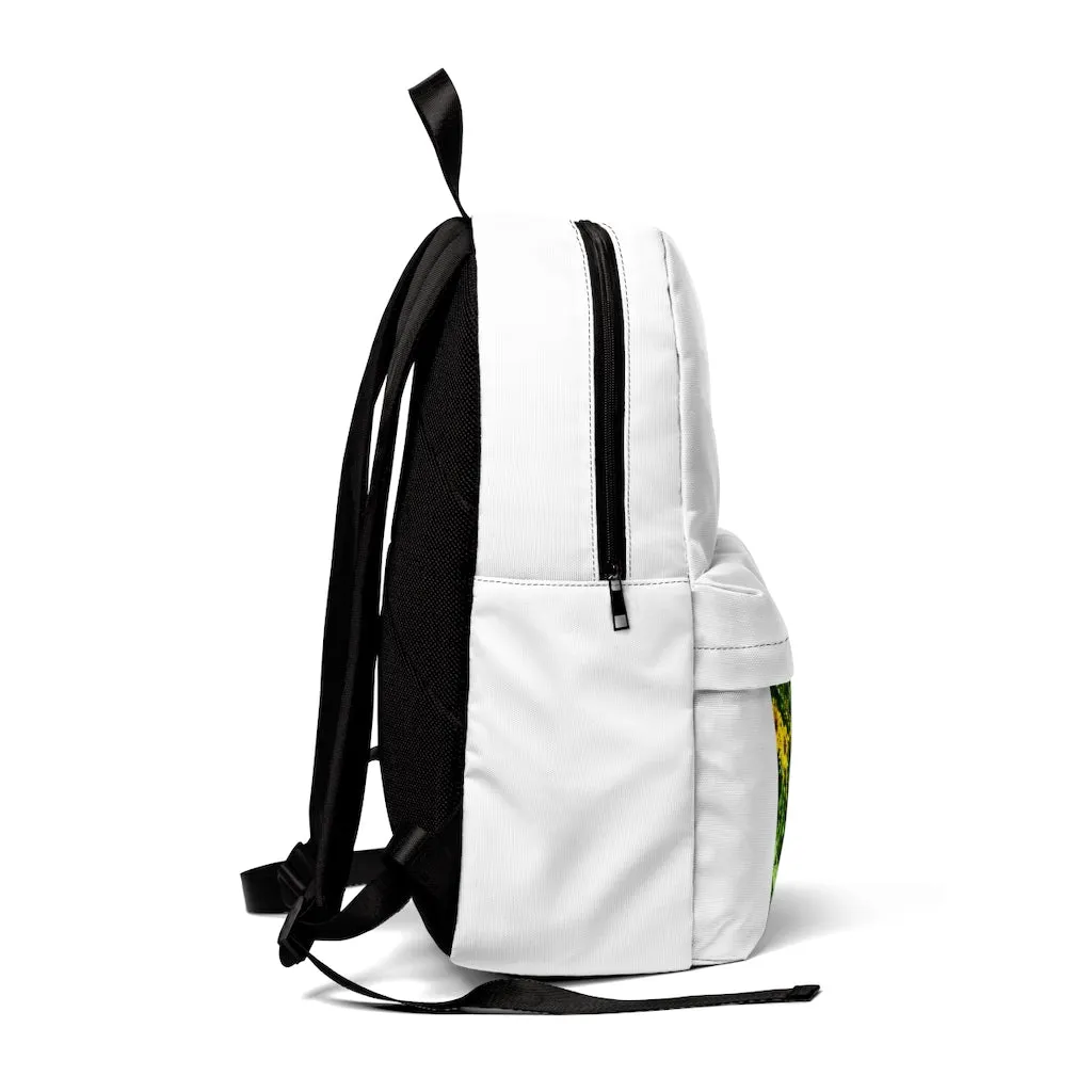 Yellow Flowers Unisex Classic Backpack