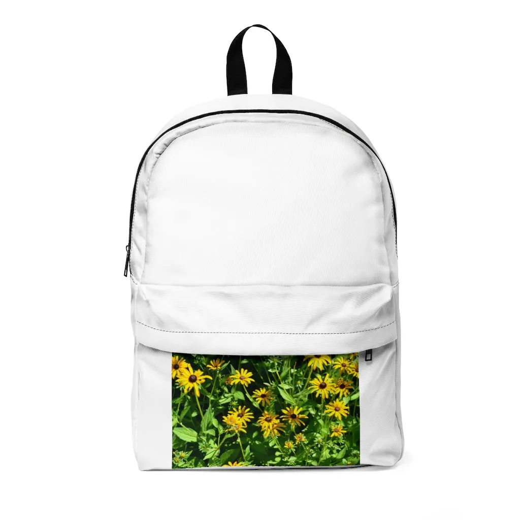 Yellow Flowers Unisex Classic Backpack