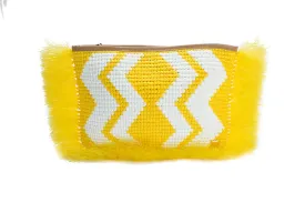 Yellow Rosa Clutch