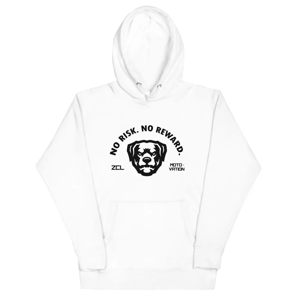 ZCL No Risk No Reward Hoodie (White)