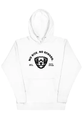 ZCL No Risk No Reward Hoodie (White)